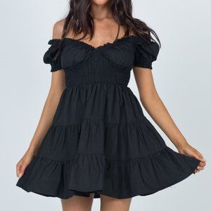 DANIELA MINI DRESS BLACK